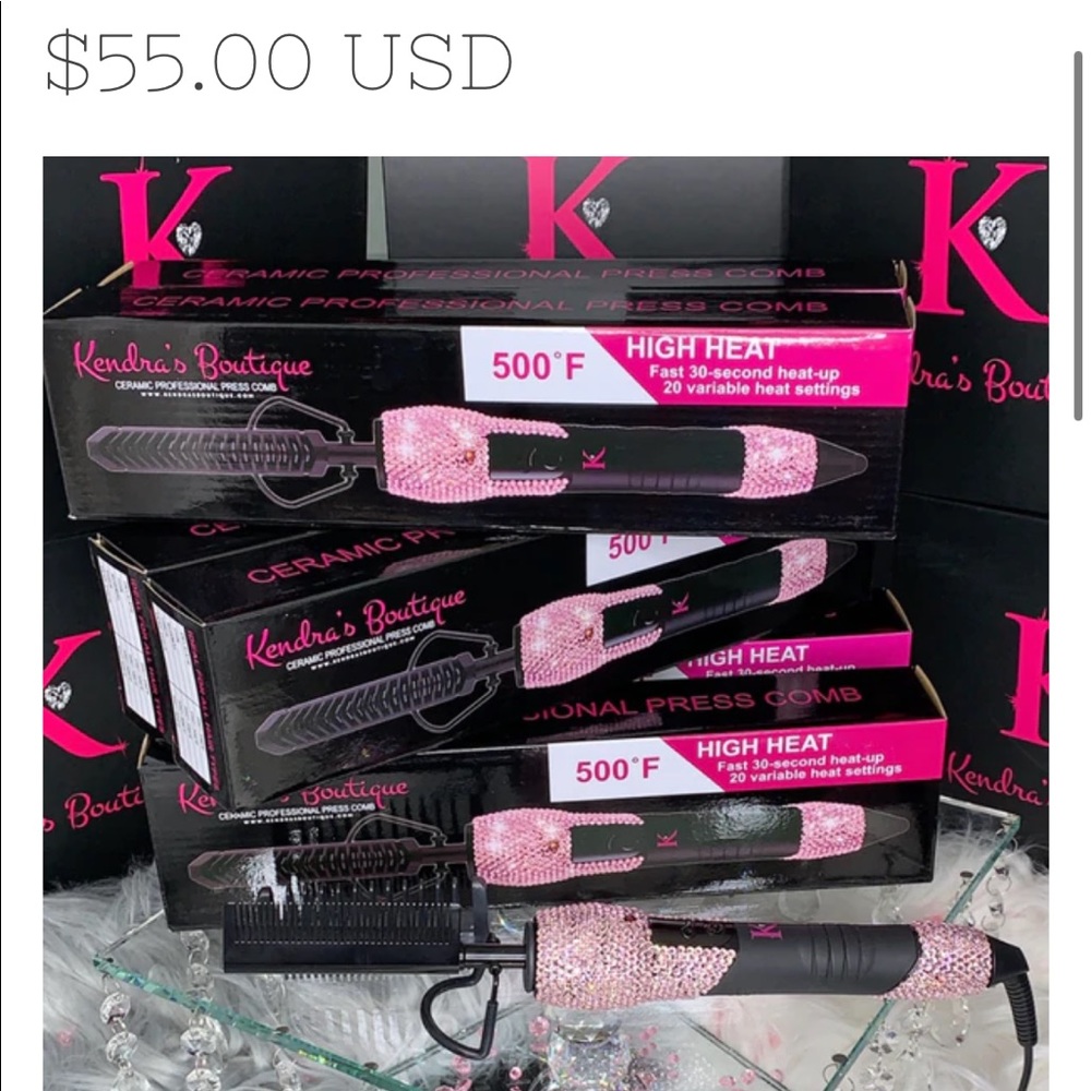 Kendra boutique hot comb